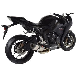 CBR1000RR Fireblade 2014-2016 Low Level Link Pipe + 300mm Tri Oval Stainless Carbon Tip Silencer