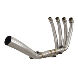 CBR650R 2024 - 2026 De-Cat High Level Exhaust System - No Silencer