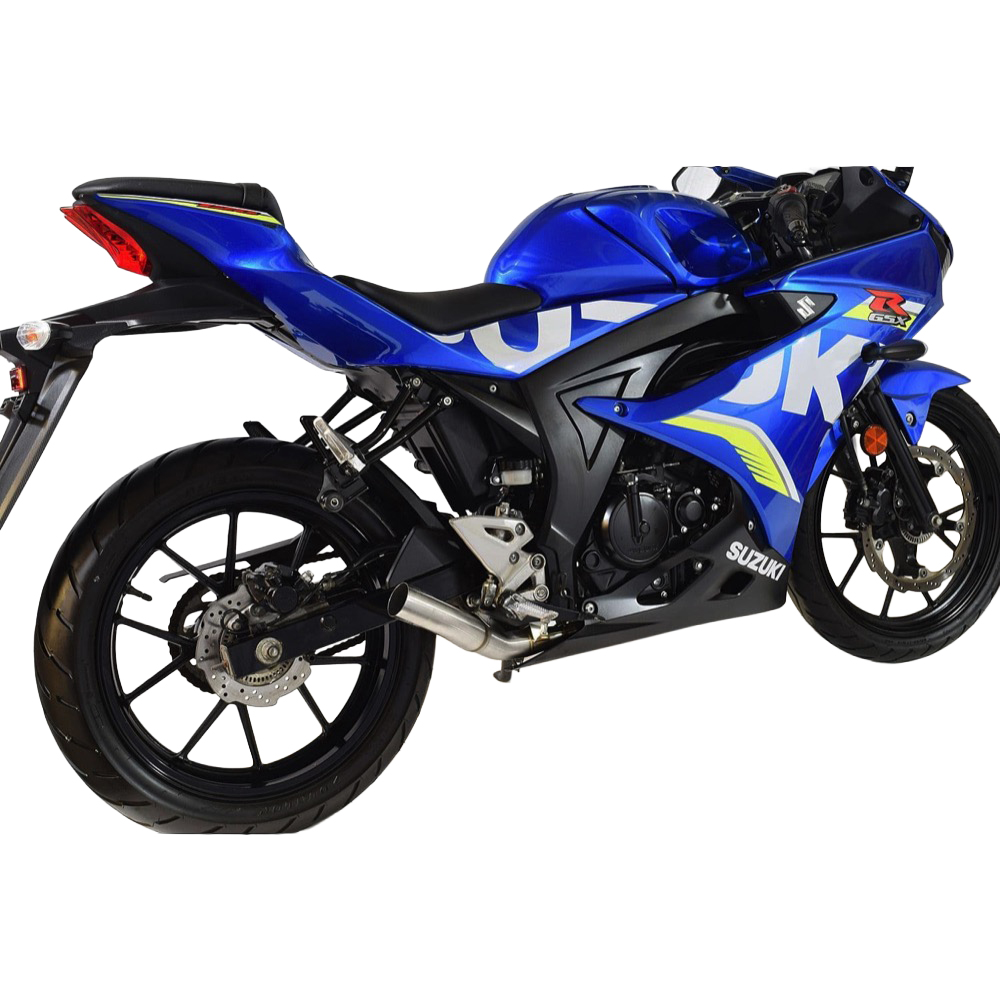GSX-R 125 / 150 2017 - 2026 Performance Exhaust Downpipes + Link Pipe