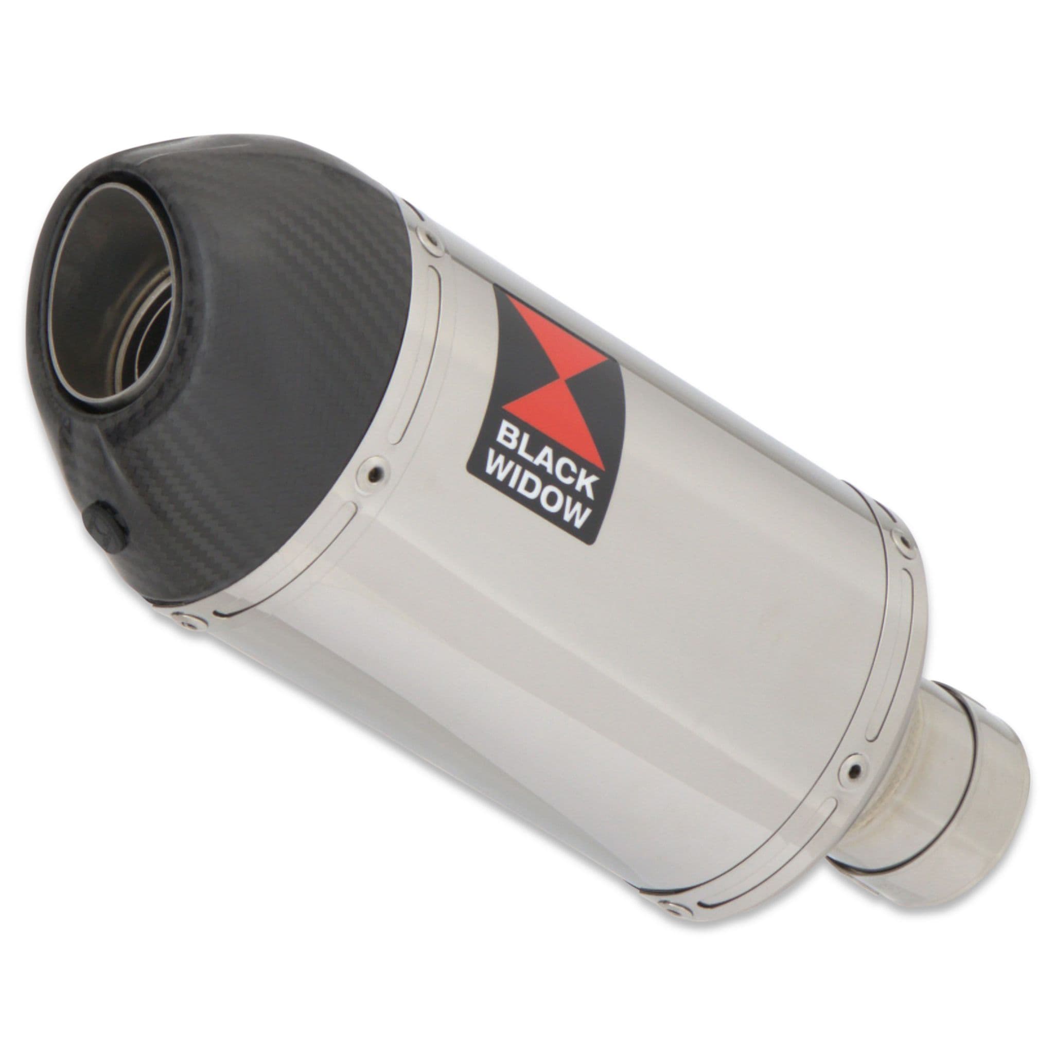 MT - 07 2025 - 2026 De - Cat Exhaust System 200mm Oval Stainless Steel Carbon Tip Silencer - Image 5