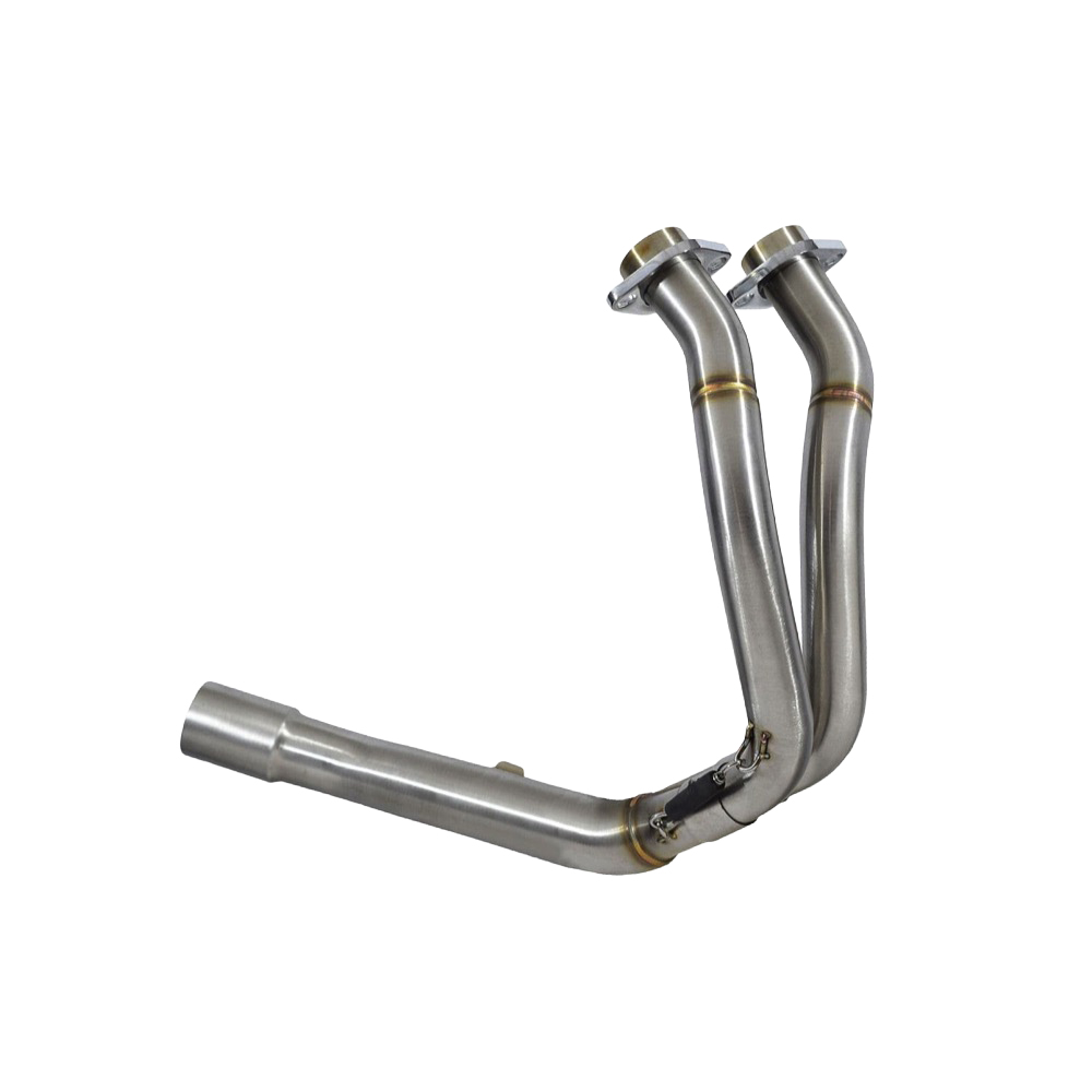 Ninja 650 2017 - 2022 De Cat Exhaust System Downpipes - No Silencer - Image 2