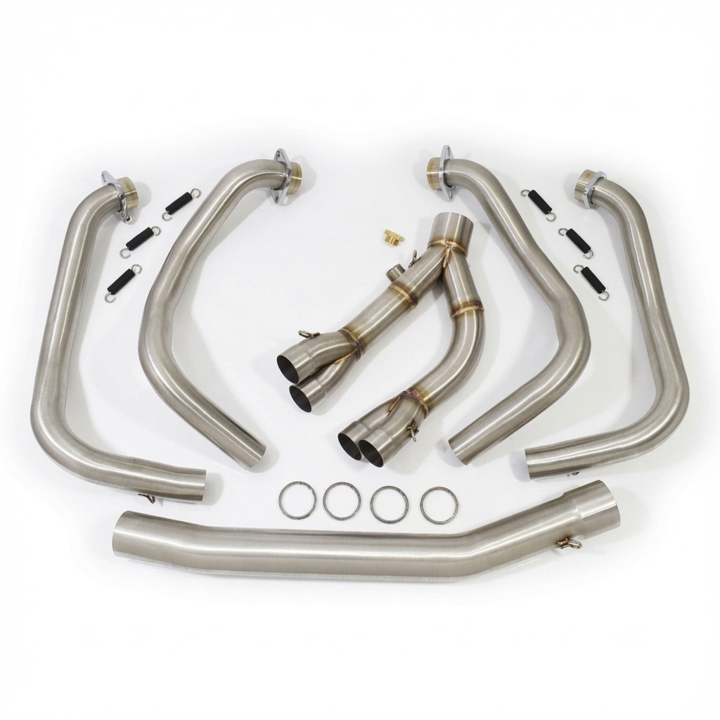 GSX1300R HAYABUSA 2008-2020 4-1 Performance Exhaust Headers Downpipes & Link Pipe Only - Image 5