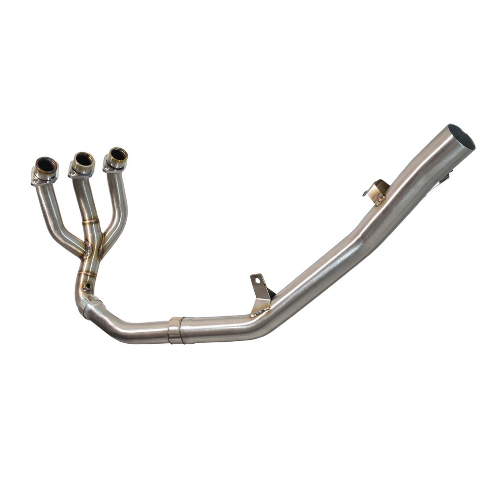 Tiger 900 2020 - 2023 De Cat Exhaust System 300mm Hexagonal Stainless Carbon Tip Silencer - Image 5