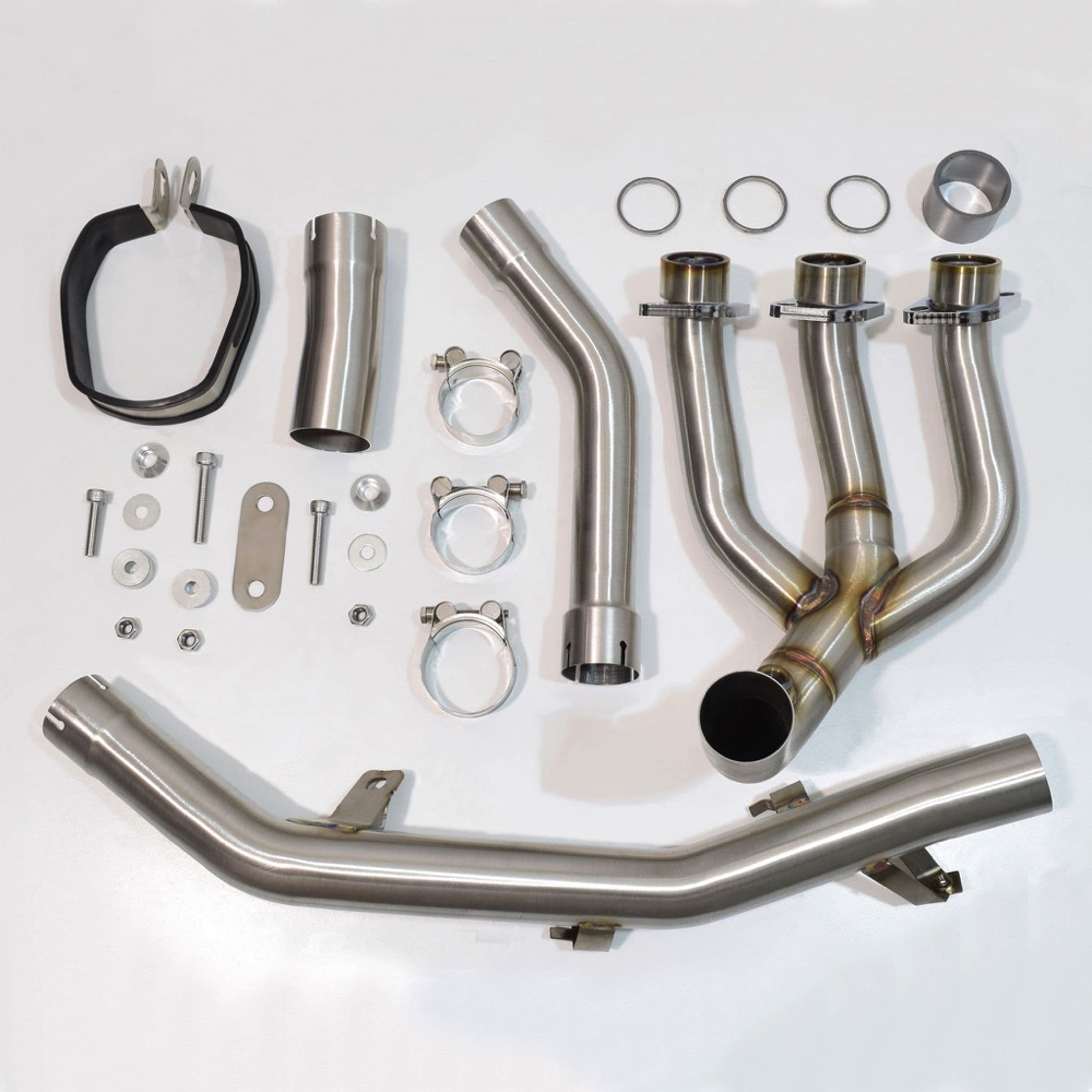 Tiger 900 2020 - 2023 De Cat Exhaust System 300mm Hexagonal Stainless Carbon Tip Silencer - Image 6