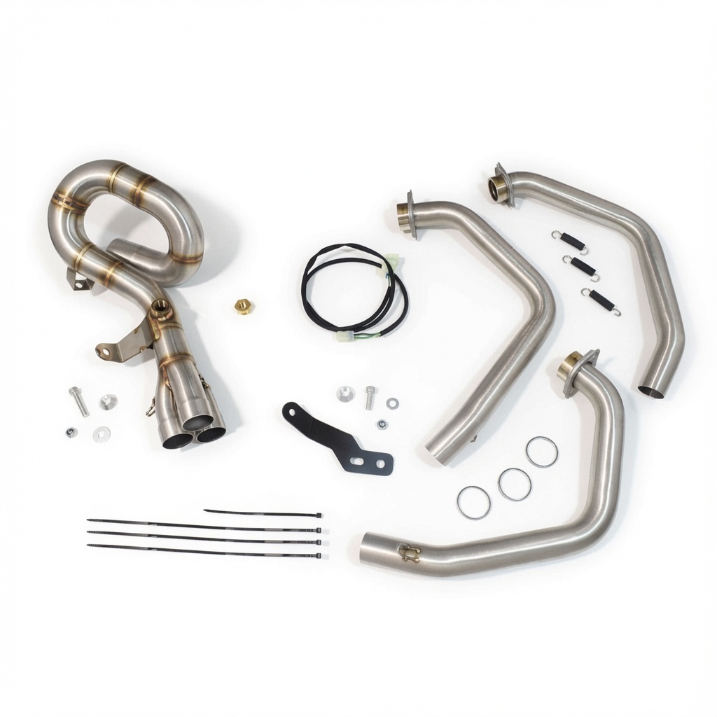 MT09 2021 - 2023 Low Level Exhaust Downpipes Headers - Image 5